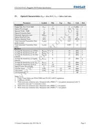 FTLF1421P1BCL Datasheet Page 4