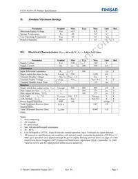 FTLF1421P1BTL Datasheet Page 3