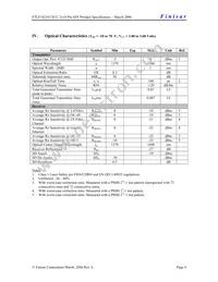 FTLF1421S1MCL Datasheet Page 4