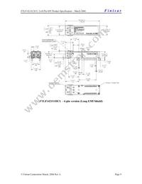 FTLF1421S1MCL Datasheet Page 9