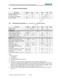 FTLF1424P2BCV Datasheet Page 3