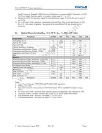 FTLF1429P3BCE Datasheet Page 4