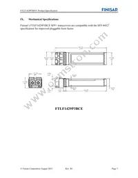 FTLF1429P3BCE Datasheet Page 7