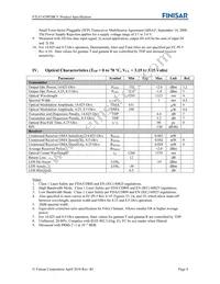 FTLF1429P3BCV Datasheet Page 4