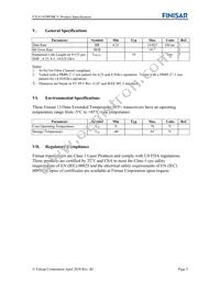 FTLF1429P3BCV Datasheet Page 5