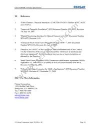 FTLF1429P3BCV Datasheet Page 10