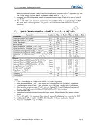 FTLF1429P3BNV Datasheet Page 4