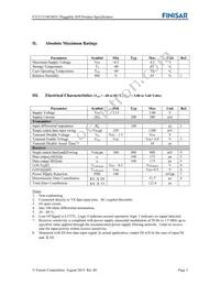 FTLF1518P1BTL Datasheet Page 3