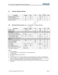 FTLF1519P1BCL Datasheet Page 3