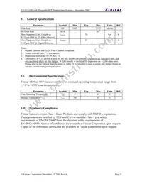 FTLF1519P1BNL Datasheet Page 5
