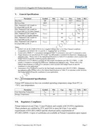 FTLF1521P1BCL Datasheet Page 5