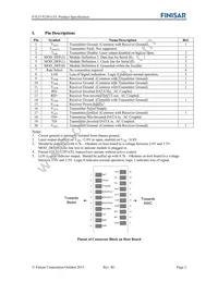 FTLF1523P1BTL Datasheet Page 2