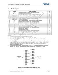 FTLF1619P1BCL Datasheet Page 2