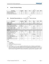FTLF1621P1BCL Datasheet Page 3