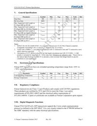 FTLF1621P1BCL Datasheet Page 5