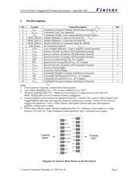 FTLF1621P2BCL Datasheet Page 2