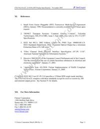 FTLF1621S1MCL Datasheet Page 11