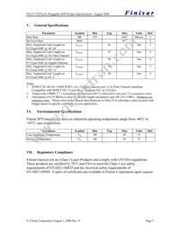 FTLF1721P2WTL Datasheet Page 5