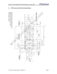 FTLF1721P2WTL Datasheet Page 9