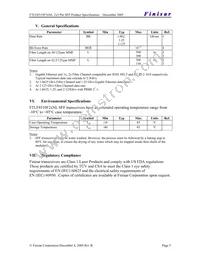 FTLF8519F2MNL Datasheet Page 5