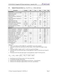 FTLF8519P2BCL Datasheet Page 4