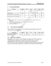 FTLF8519P2BNL Datasheet Page 5