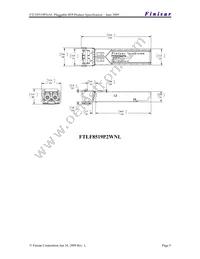 FTLF8519P2BNL Datasheet Page 9