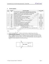 FTLF8524E2KNL Datasheet Page 2