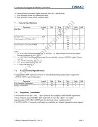 FTLF8524P2WNV Datasheet Page 5