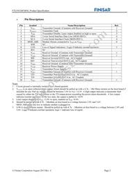 FTLF8526P3BNL Datasheet Page 2