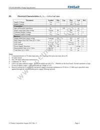 FTLF8526P3BNL Datasheet Page 4