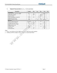 FTLF8526P3BNL Datasheet Page 5