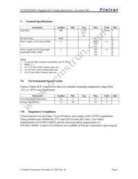 FTLF8528P2BNV Datasheet Page 6