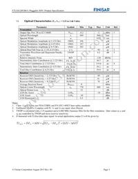 FTLF8528P3BCV Datasheet Page 5