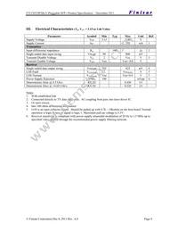 FTLF8529P3BNV Datasheet Page 4