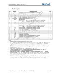 FTLF8529P4BNV Datasheet Page 2