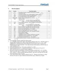 FTLF8536P4BCV Datasheet Page 2