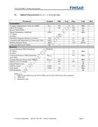 FTLF8536P4BCV Datasheet Page 5