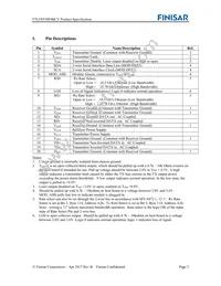 FTLF8538P4BCV Datasheet Page 2