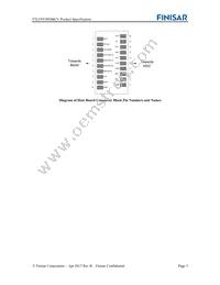 FTLF8538P4BCV Datasheet Page 3