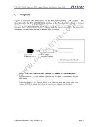 FTLX0011D4BNL Datasheet Page 2