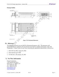 FTLX1341E2 Datasheet Page 10