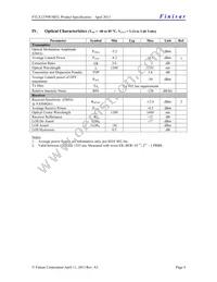 FTLX1370W3BTL Datasheet Page 4
