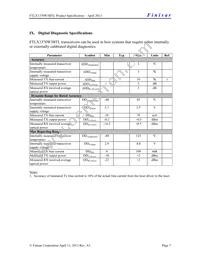 FTLX1370W3BTL Datasheet Page 7