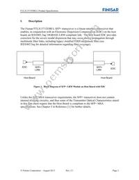 FTLX1371D3BCL Datasheet Page 2