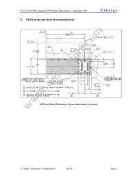 FTLX1412D3BCL Datasheet Page 9