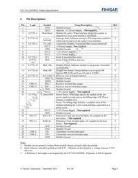FTLX1412M3BNL Datasheet Page 2
