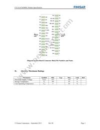 FTLX1412M3BNL Datasheet Page 3