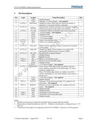 FTLX1413D3BCL Datasheet Page 2