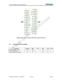 FTLX1413D3BCL Datasheet Page 3